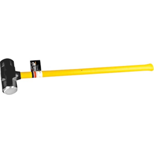 Dendesigns 12lb Sledge Hammer with 35.4 in. Fiberglass Handle DE2729